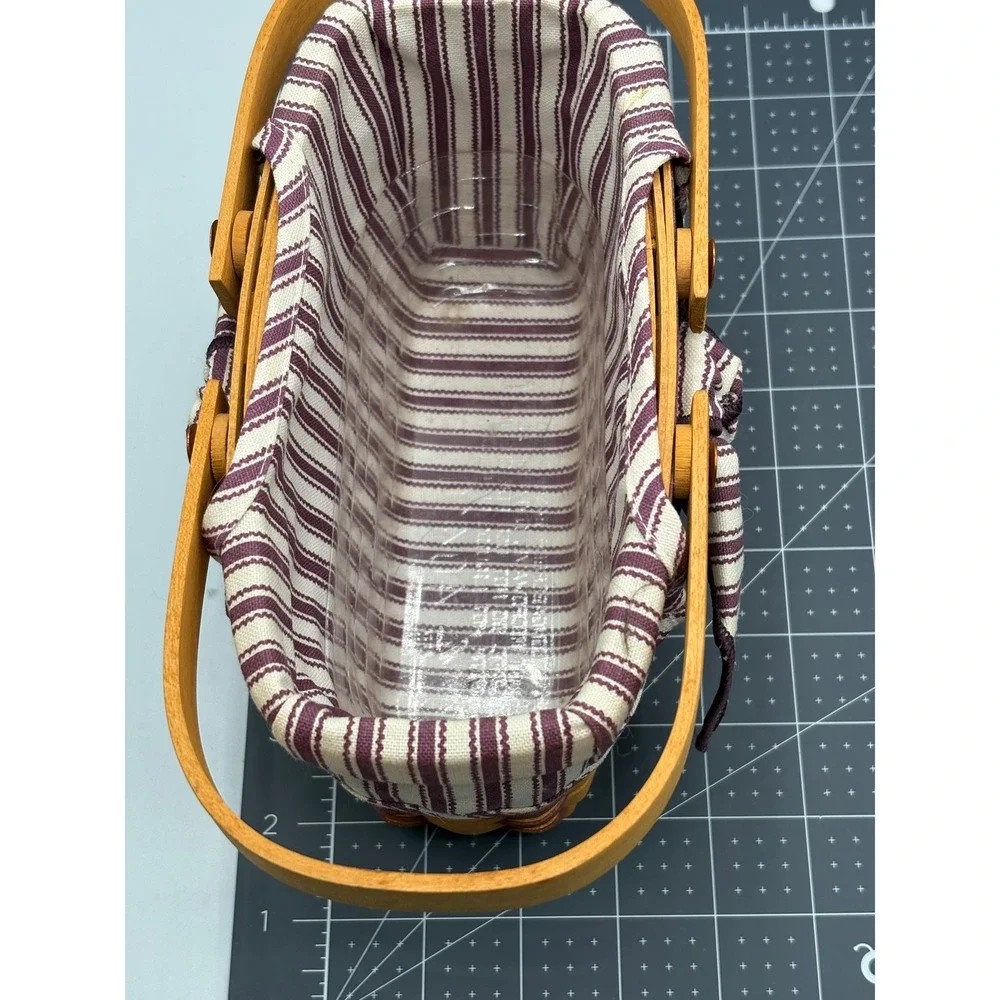Longaberger handwoven basket